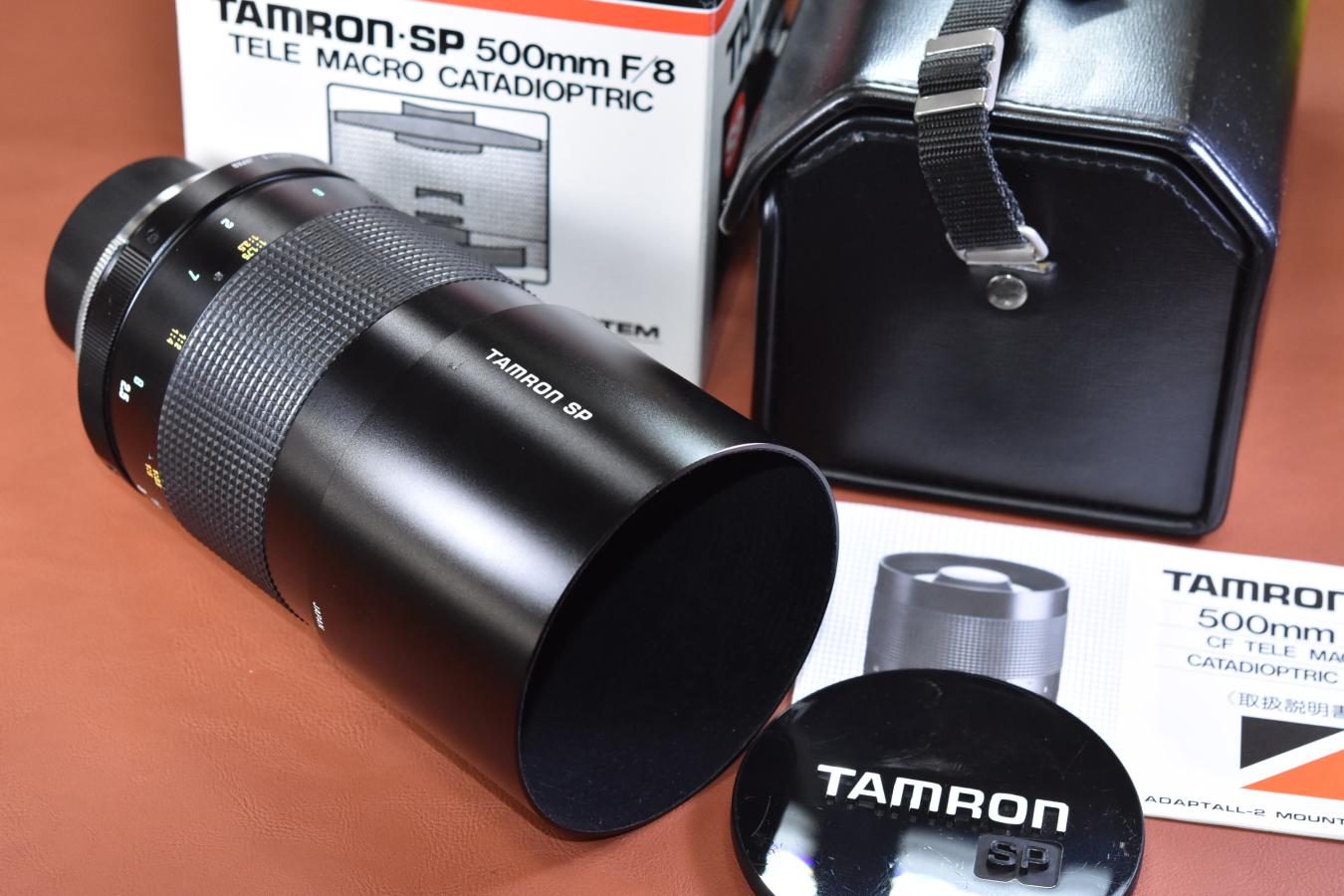 タムロン TAMRON SP 500mm F8 55BB ADAPTALL Nikon Ai、元箱付