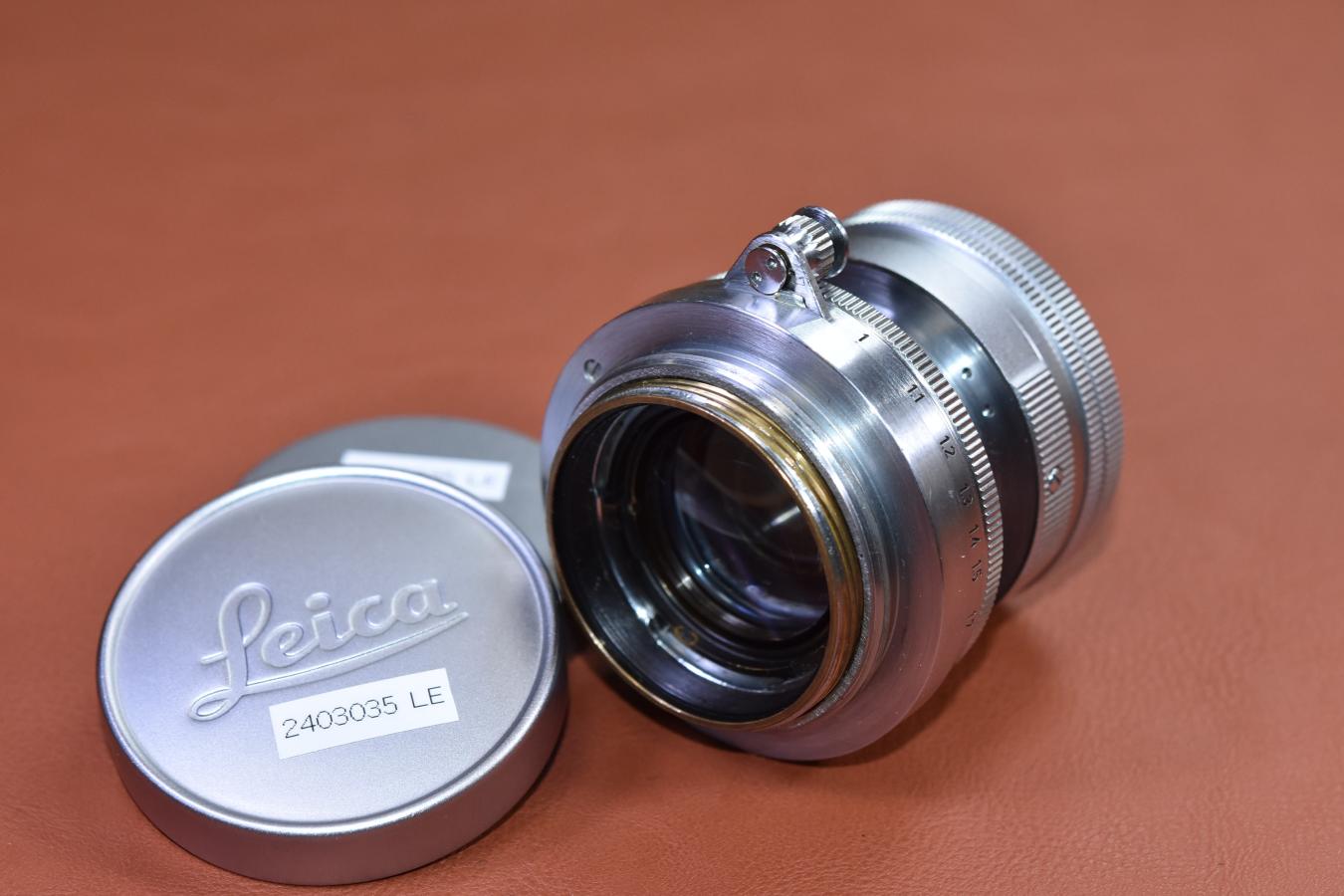 値下げ Leica summicron 5cm f2 沈胴 あいし mマウント