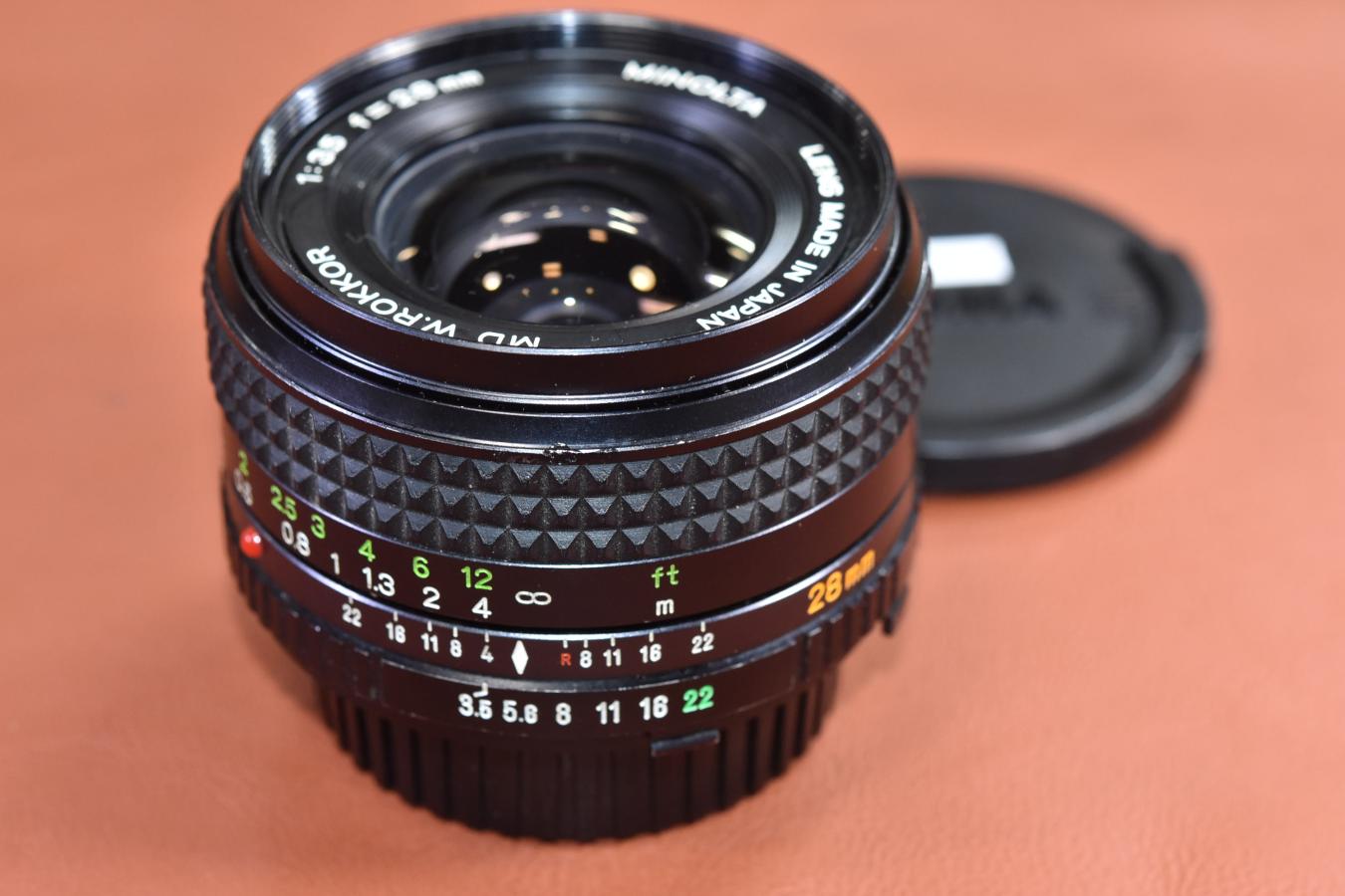 MINOLTA MD W.ROKKOR 28mm F3.5【初めてのオールドレンズにオススメ】