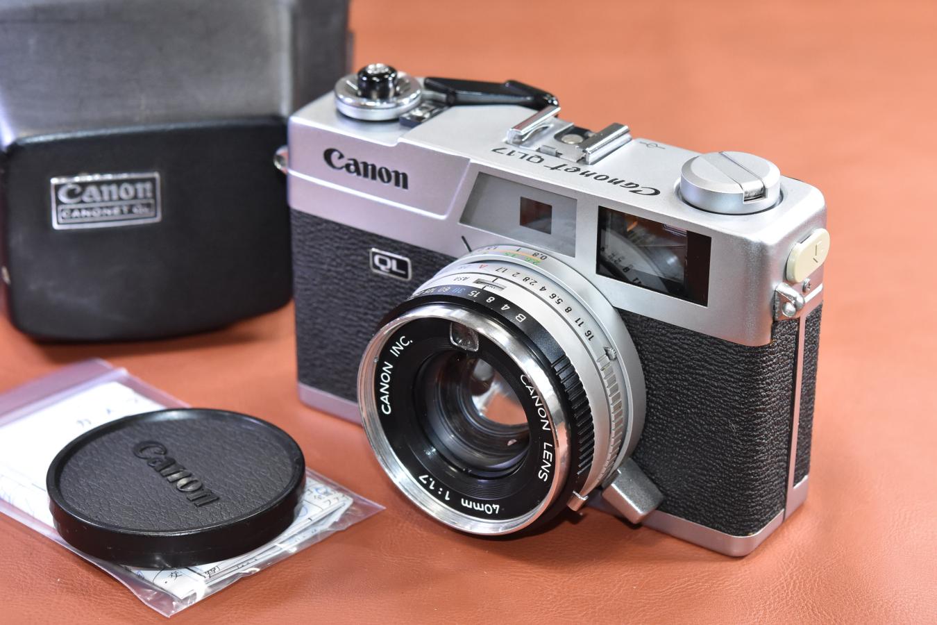 整備品 キャノン NEW Canonet QL17 レンジファインダーカメラ