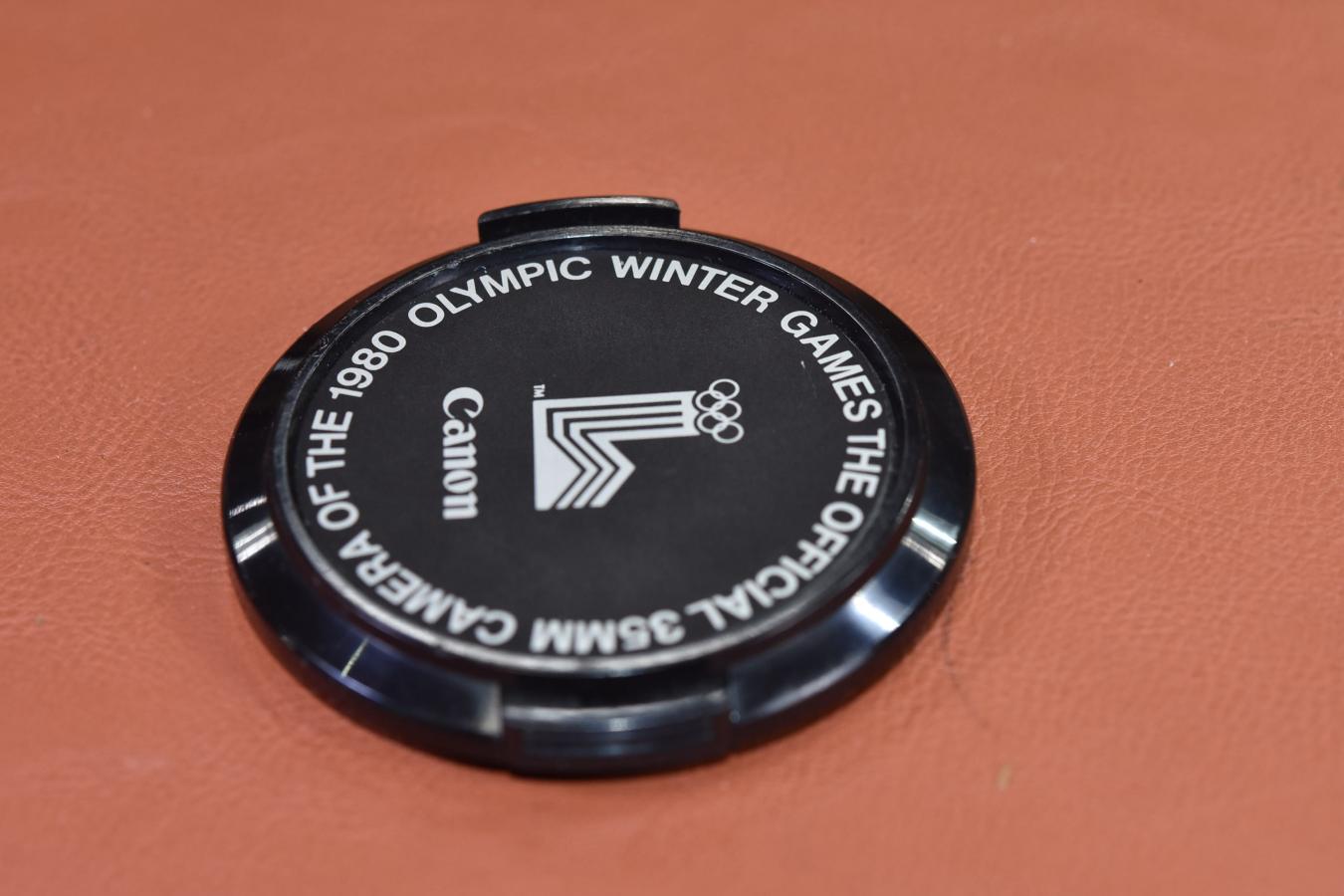 Genuine Canon 52mm 1980 Winter Olympics Commemorative Front