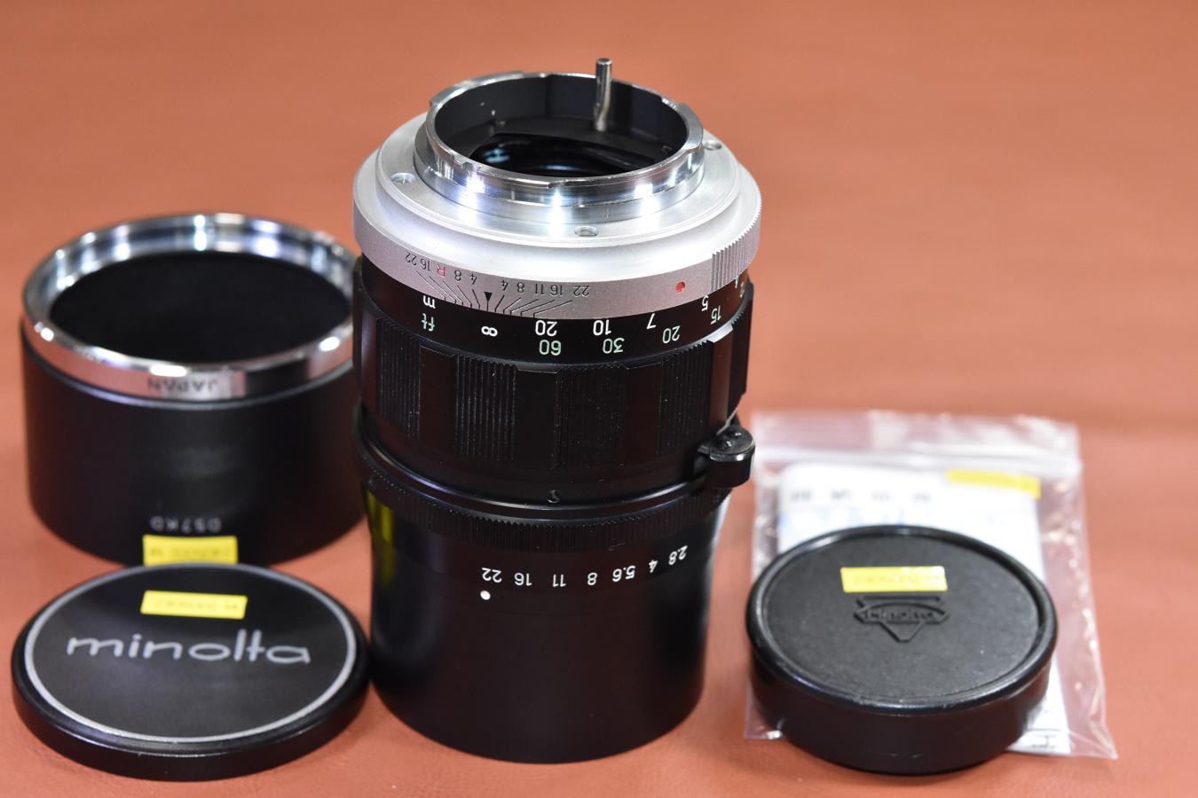 MINOLTA AUTO TELE ROKKOR-PF 135mm F2.8 整備済 【純正メタル MINOLTA AUTO TELE ROKKOR-PF 135mm F2.8 整備済 【純正メタル