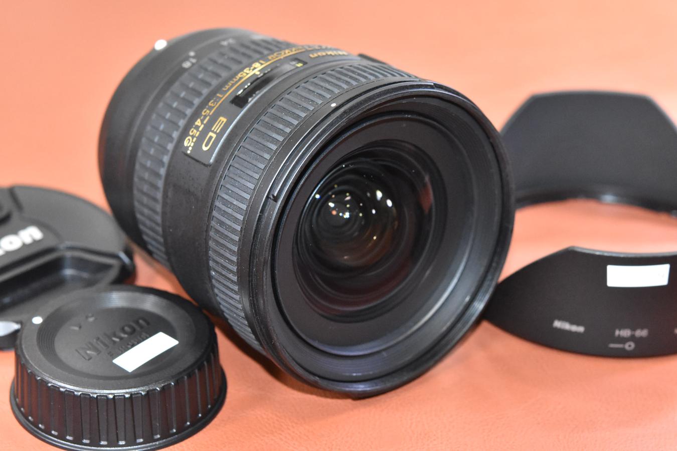 AF-S NIKKOR 18-35mm F3.5-4.5G ED 純正フードHB-66付 【キレイ AF-S NIKKOR 18-35mm F3.5-4.5G ED 純正フードHB-66付 【キレイ