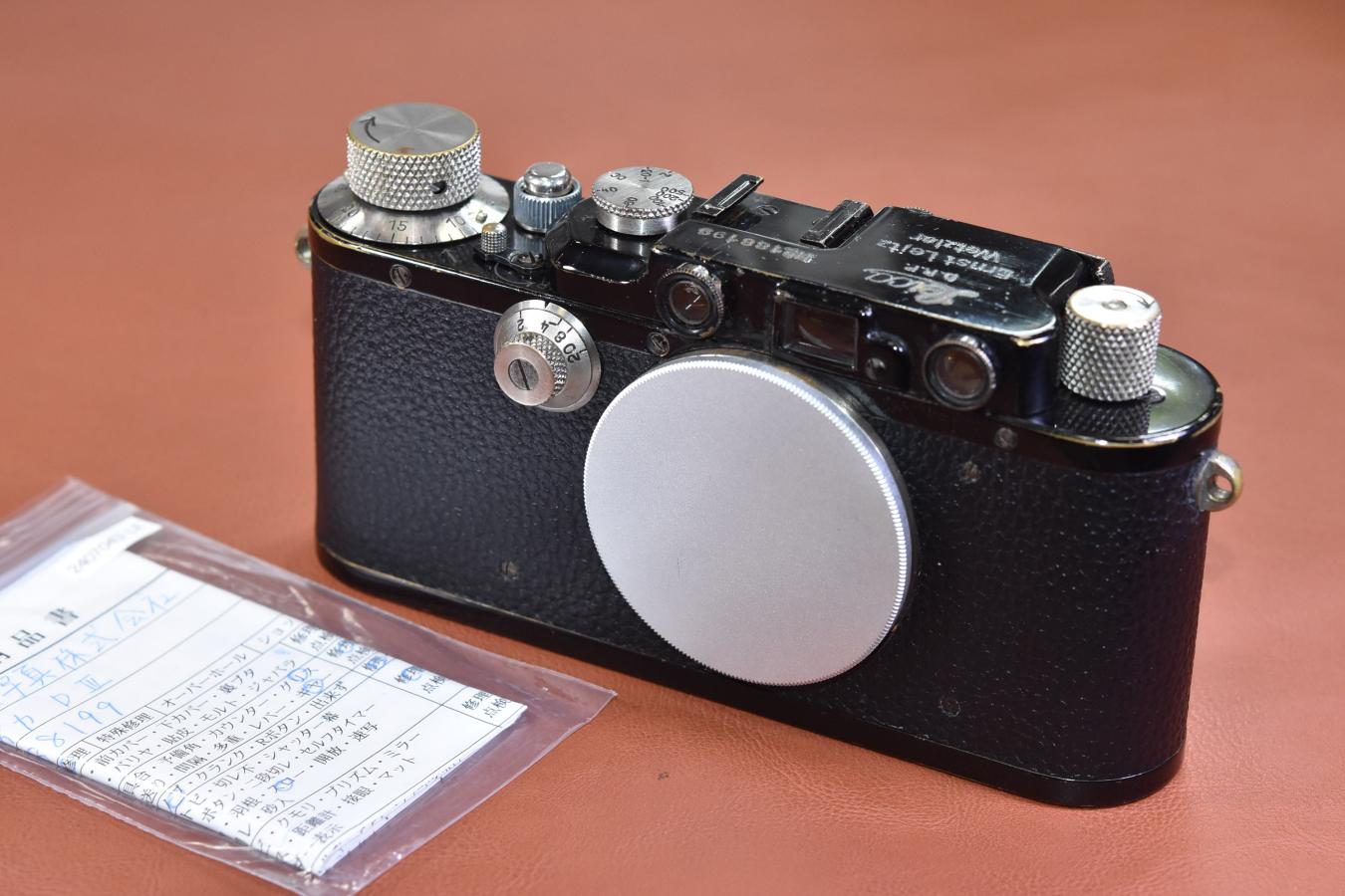 LEICA D III Black 整備済【18万台1936年製】