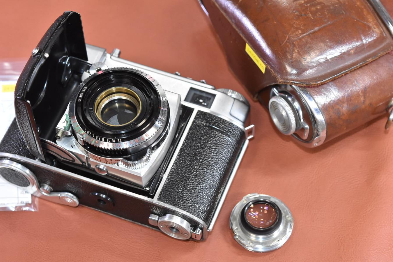 コダック Kodak Retina IIIC 小窓 整備済 純正ケース付