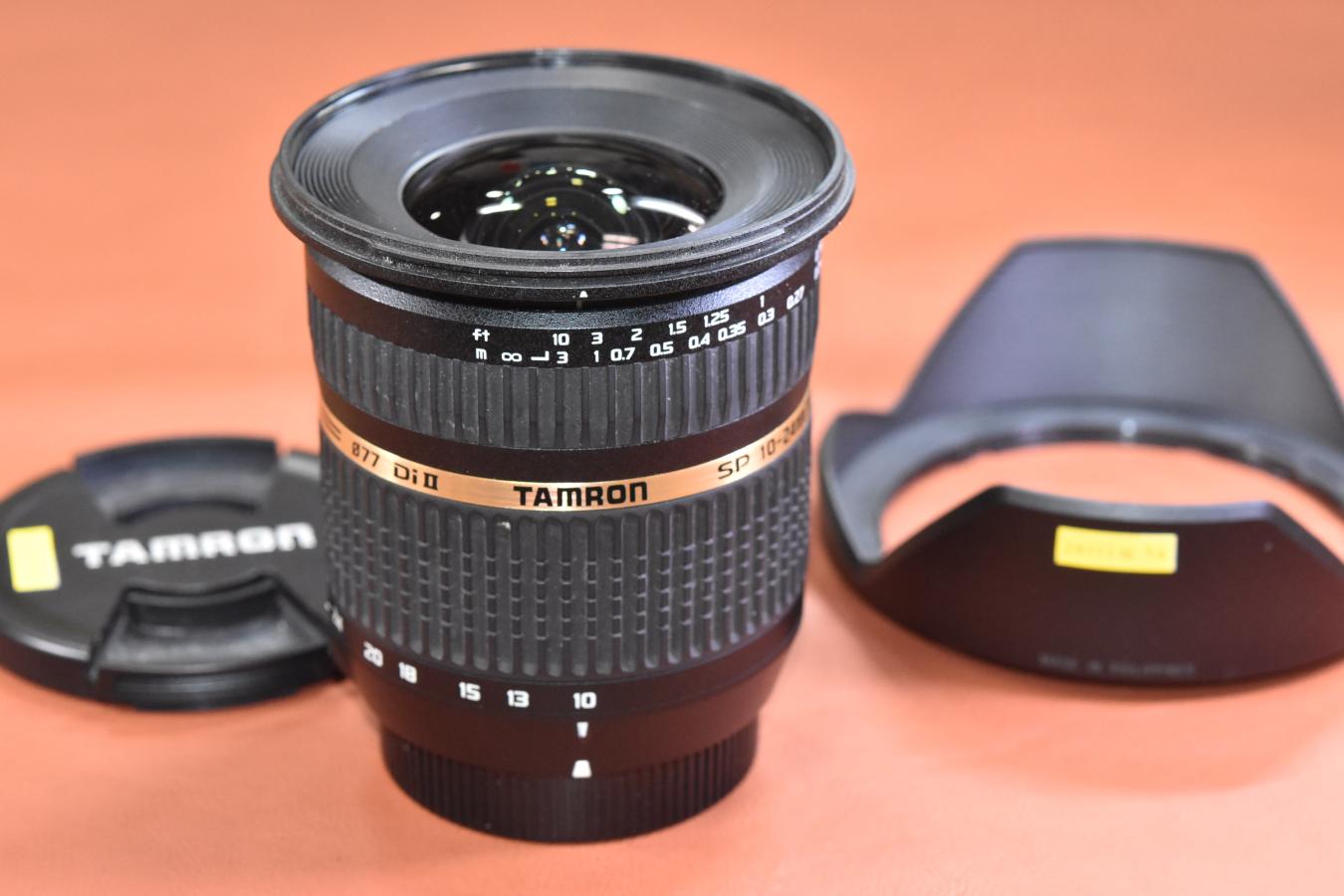 TAMRON SP 10-24mm F3.5-4.5 DiII LD Aspherical 純正フード付 【Model:B001 Nikon用】