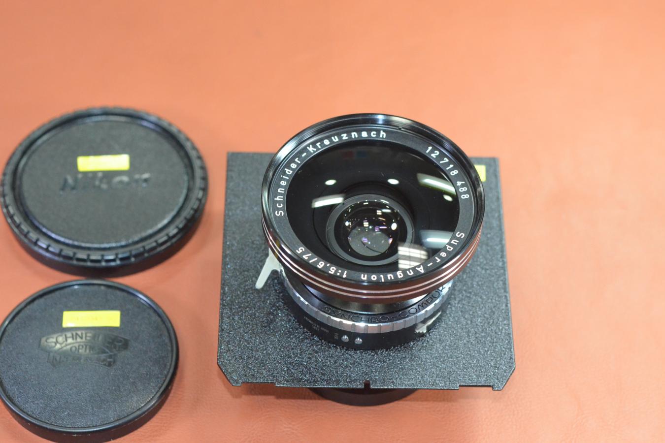 Schneider-Kreuznach Super-Angulon 75mm F5.6【キレイな物をお探しの方必見!!自信ありの逸品!!】