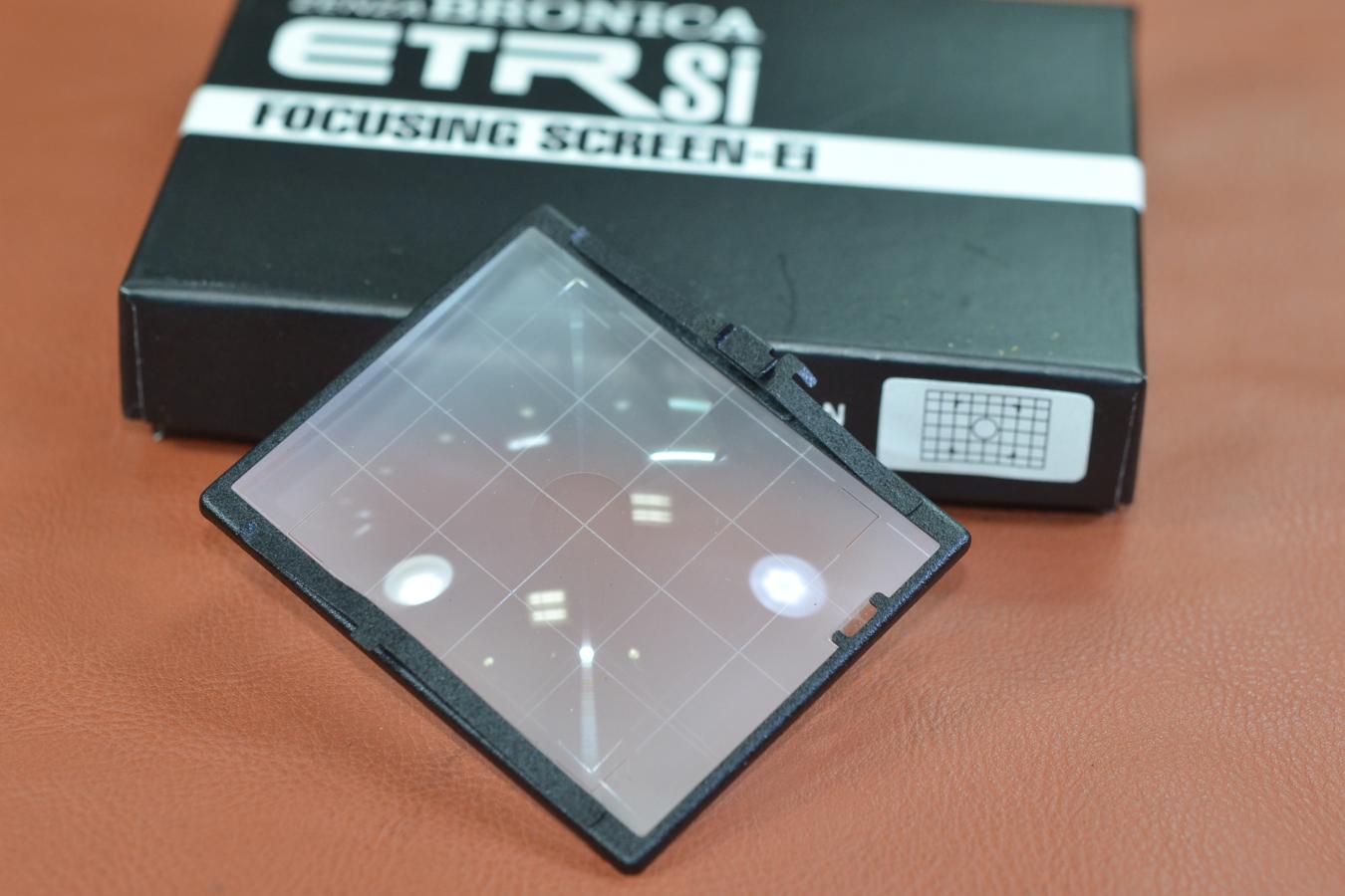 【希 少】ZENZA BRONICA FOCUSIING SCREEN-Ei 方眼マットタイプ 元箱付【ZENZA BRONICA ETRシリーズ用】