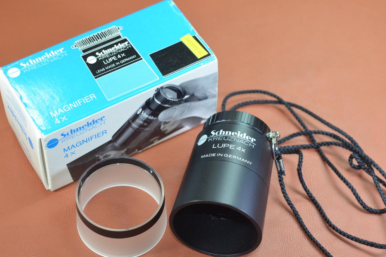 Schneider-Kreuznach UNIVERSAL-LUPE 4× 元箱付 【キレイな物をお探しの方必見!!自信ありの逸品!!】