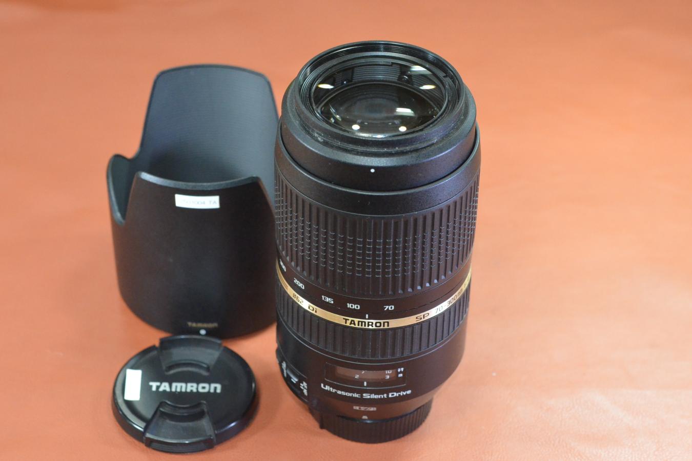 TAMRON SP 70-300mm F4-5.6 Di VC USD Model:A005NII Nikon用 【キレイな物をお探しの方必見!!自信ありの逸品!!】