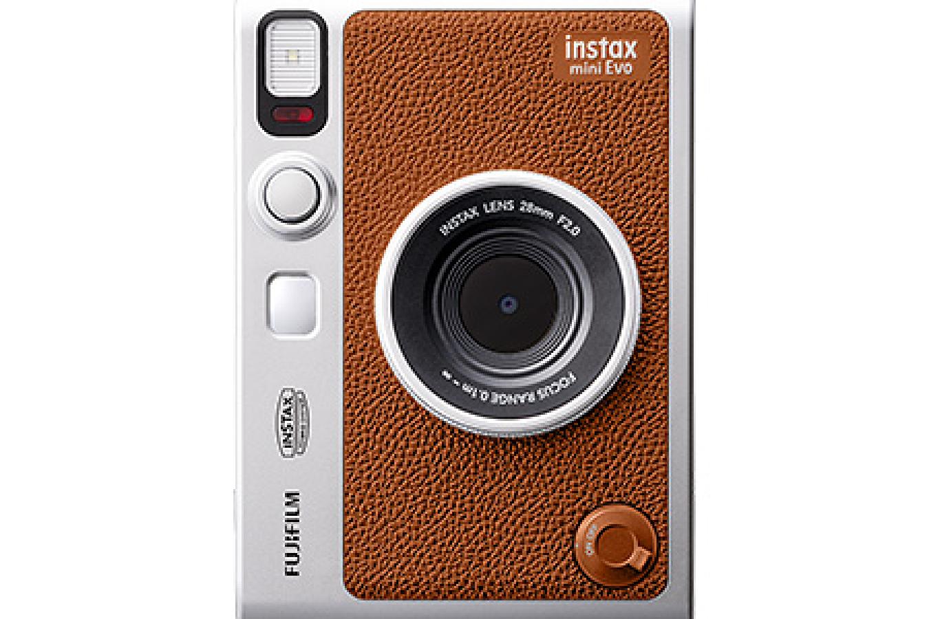 【新 品 未 使 用】FUJIFILM instax mini Evo チェキ USB Type-C 対応[ブラウン]【超品薄!!・今なら即納可】