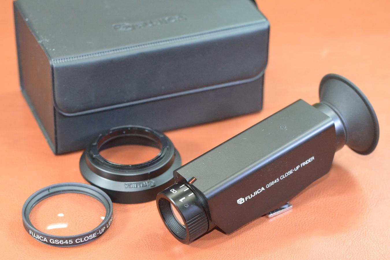 【希 少】FUJICA GS645 CLOSE-UP FINDER SET【キレイな物をお探しの方必見!!自信ありの逸品!!】