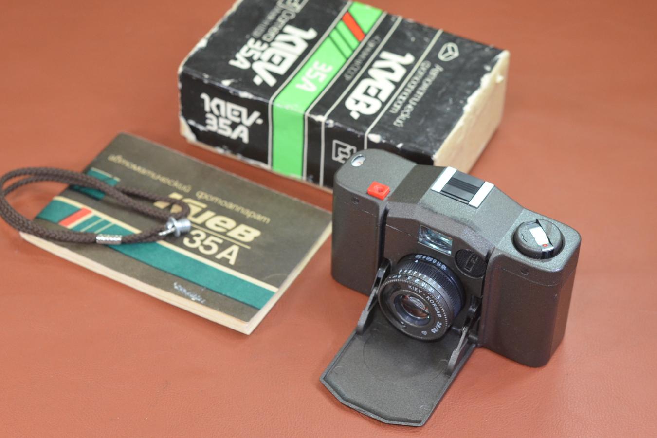 KIEV 35A 元箱付一式【MC KOPCAP 35/2.8レンズ搭載】