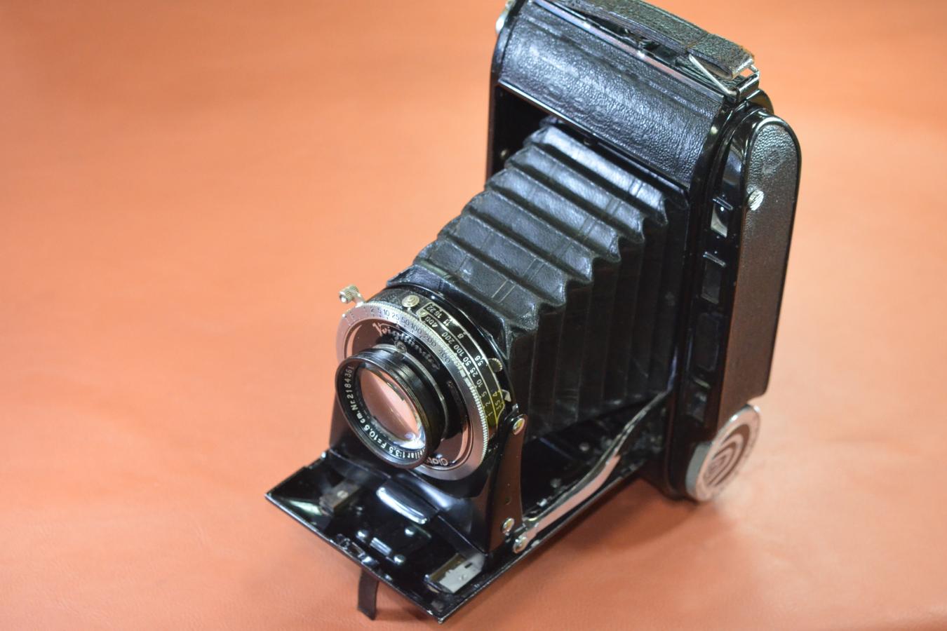 【希 少】Voigtlander SUPER BESSA 【Heliar 10.5cm F3.5 レンズ搭載】