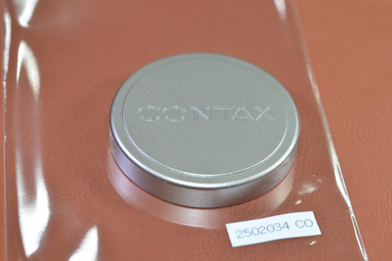 【希 少】 CONTAX K-34 METAL CAP Silver 【CONTAX TVS、TVS II、T3等用】※キレイな物をお探しの方必見!!自信ありの逸品!!