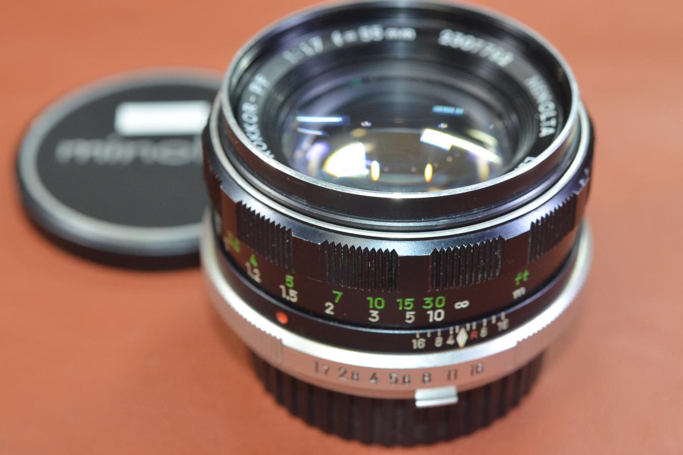 MINOLTA MC ROKKOR-PF 55mm F1.7【カメラ女子に絶大な人気のオールドレンズ】