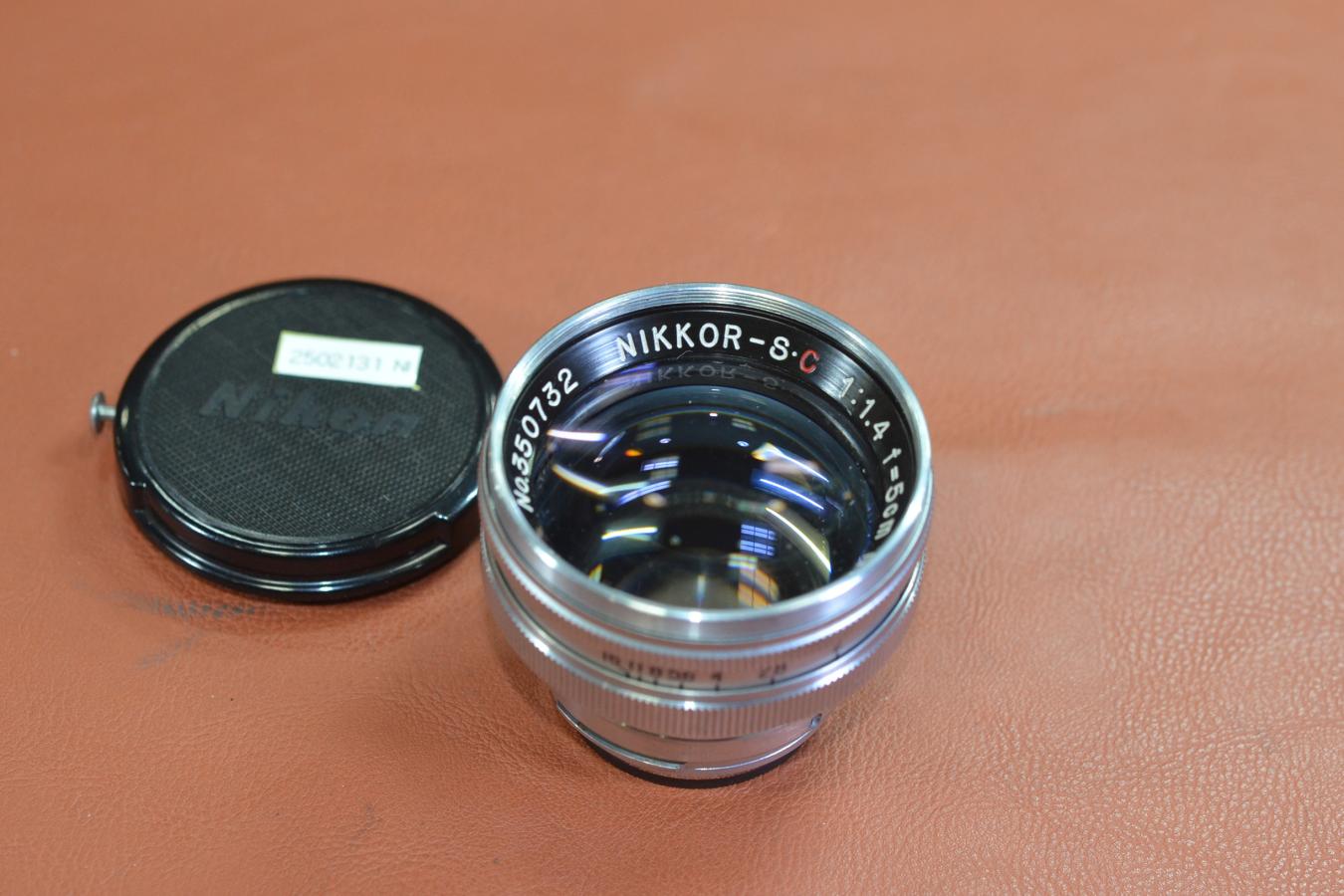 Nippon Kogaku NIKKOR-S・C 5cm F1.4 【Nikon Sマウントレンズ】
