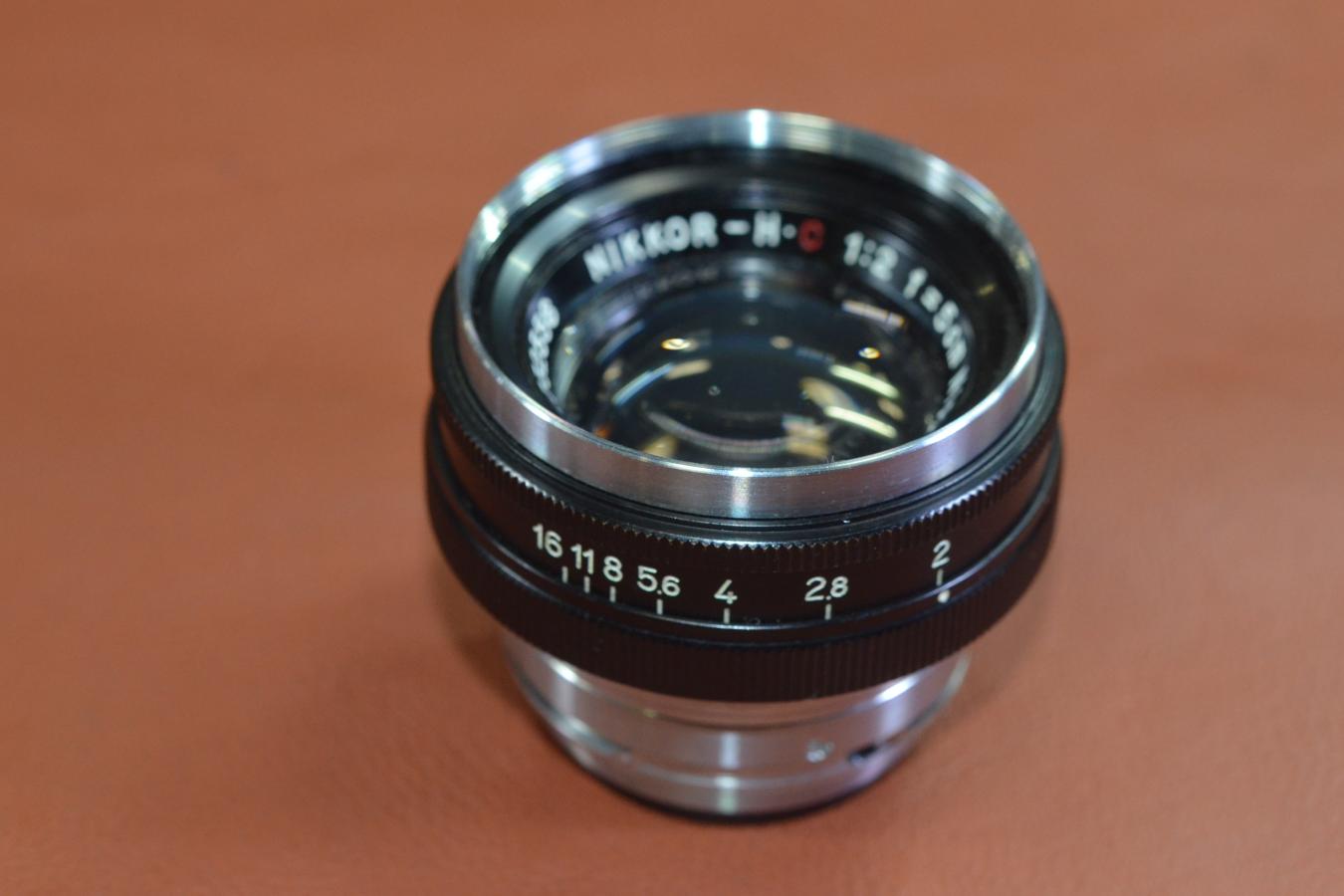 【B級特価品】 Nippon Kogaku NIKKOR-H 5cm F2 【Nikon Sマウントレンズ】
