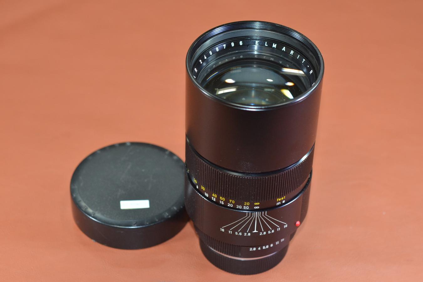 LEICA ELMARIT-R 180mm F2.8 3カム 【249万台1971年製】