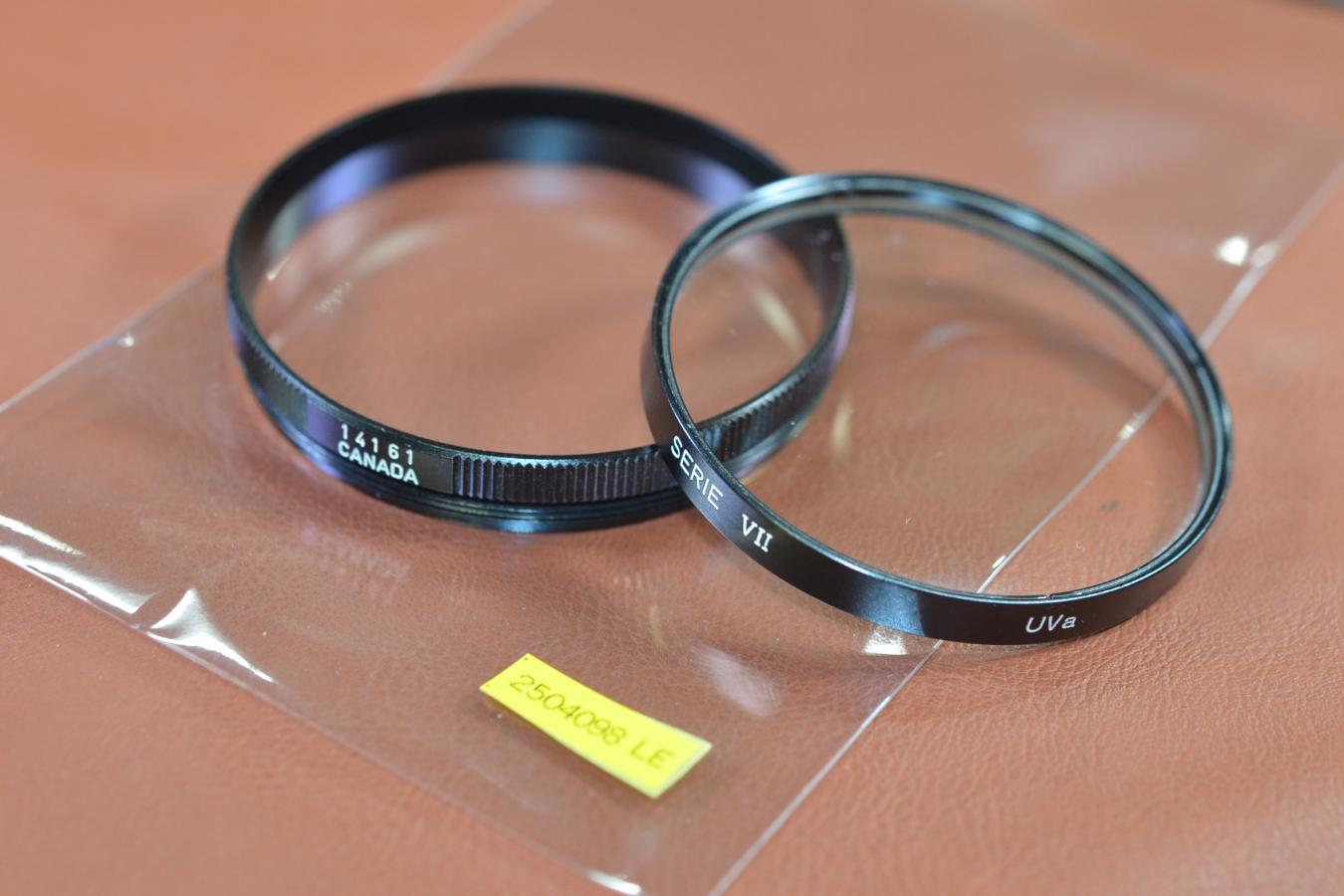 LEICA Serie VII UVa Filter 【LEICA Filter Ring 14161付】※キレイな物をお探しの方必見!!自信ありの逸品!!