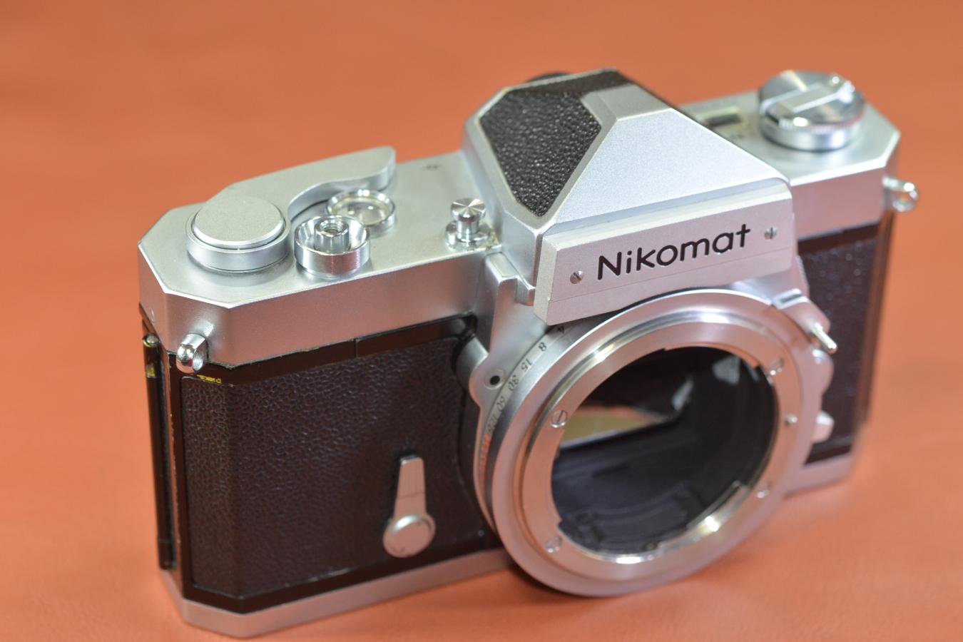 【B級特価品】 Nikomat FTN Silver 【モルト交換済】