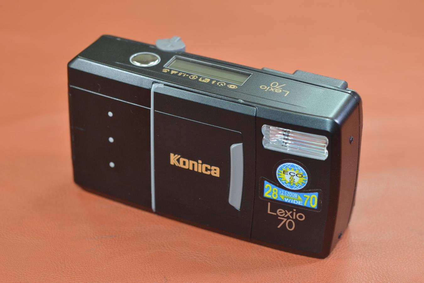 Konica Lexio 70 BLACK Limited  【KONICA ZOOM LENS 28-70/3.4-7.9搭載】※世界限定5000台