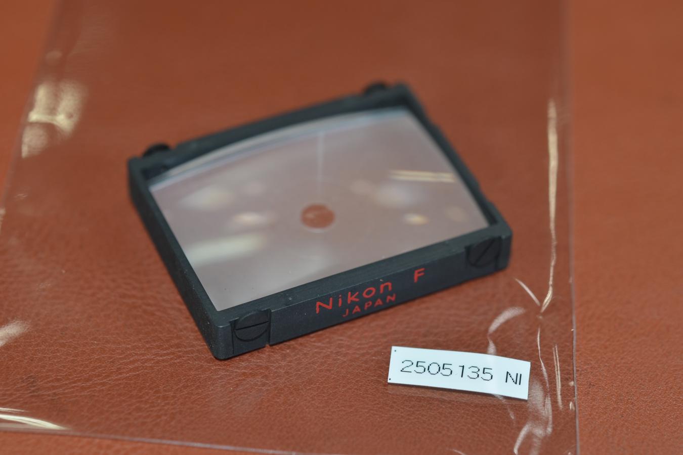 【希 少】Nikon FOCUSING SCREEN  J型赤文字【Nikon F、F2用】