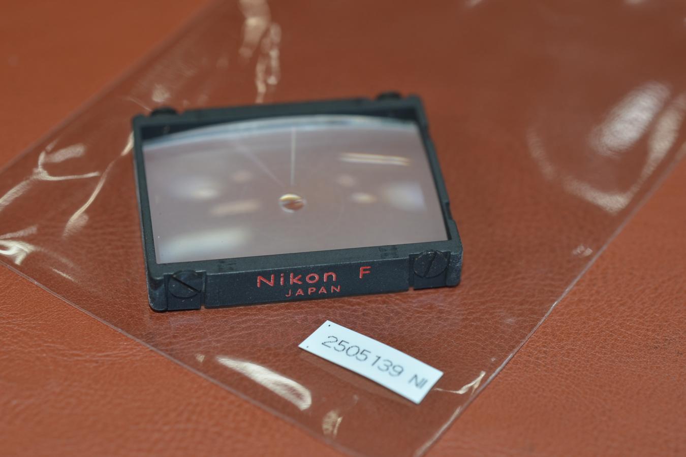 【希 少】Nikon FOCUSING SCREEN A型赤文字【Nikon F、F2用】