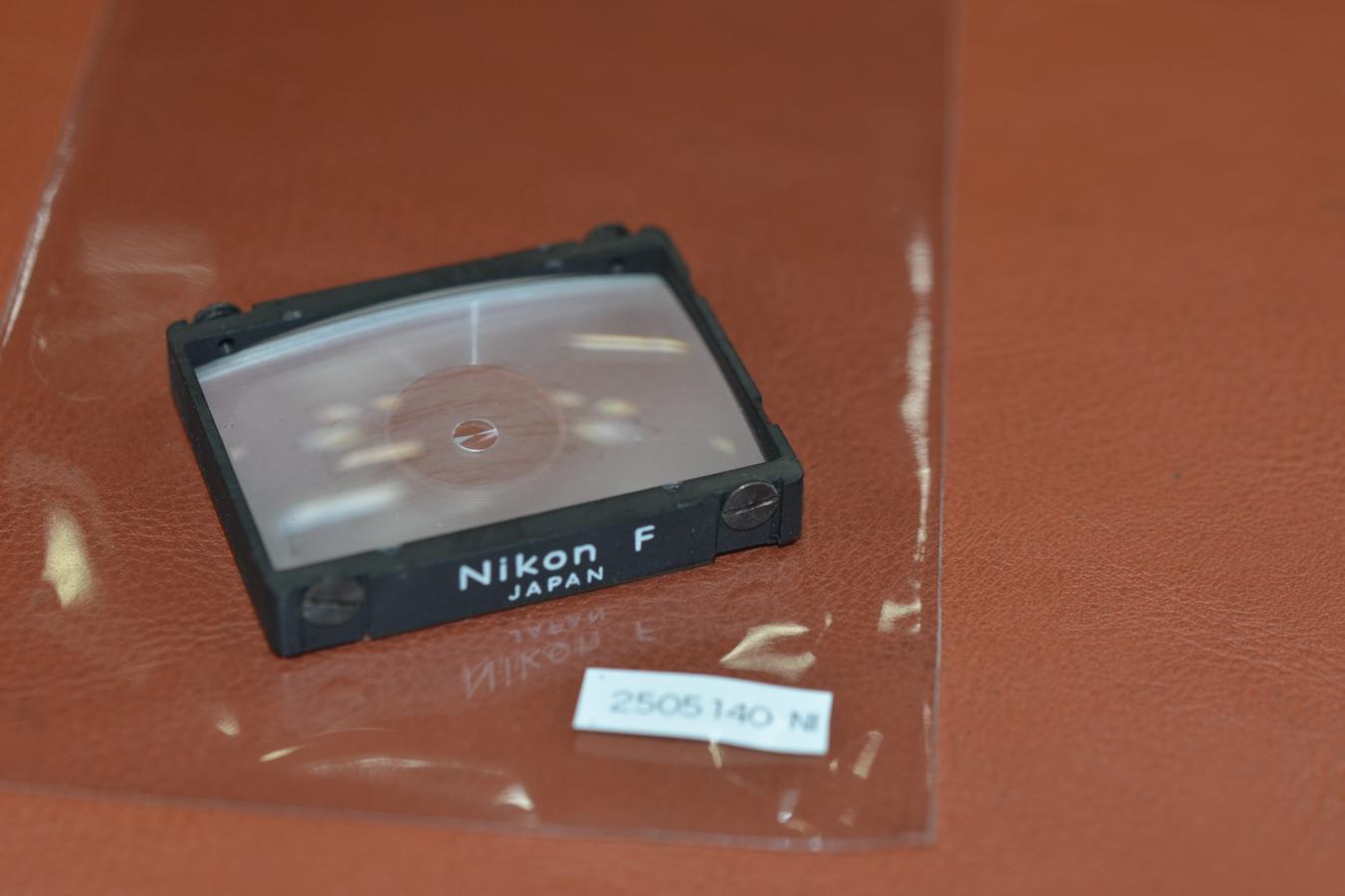 【希 少】Nikon FOCUSING SCREEN A型白文字【Nikon F、F2用】