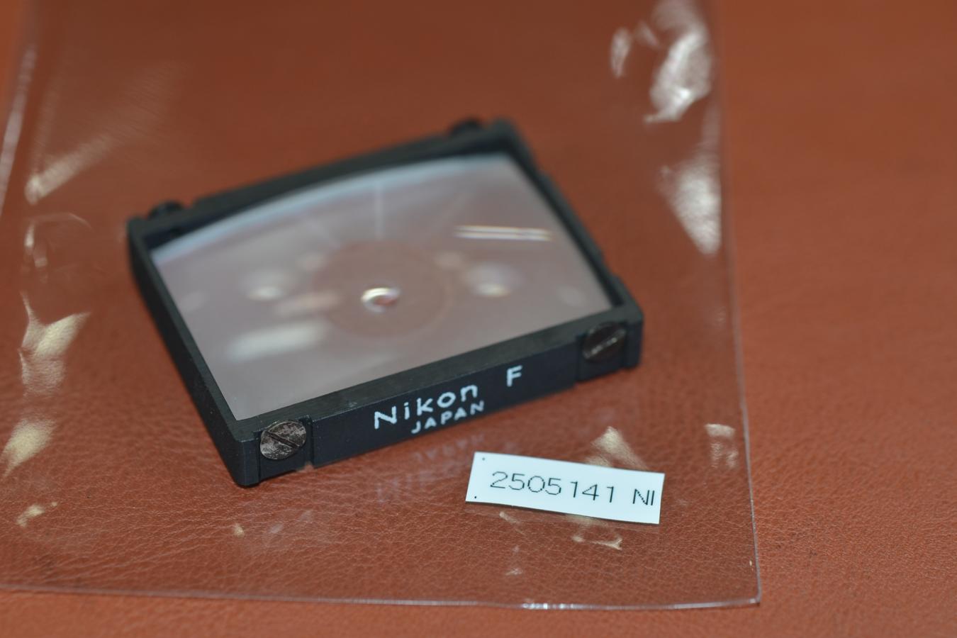 【希 少】Nikon FOCUSING SCREEN A型白文字【Nikon F、F2用】