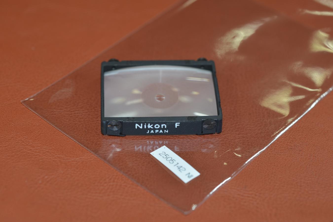 【希 少】Nikon FOCUSING SCREEN A型白文字【Nikon F、F2用】