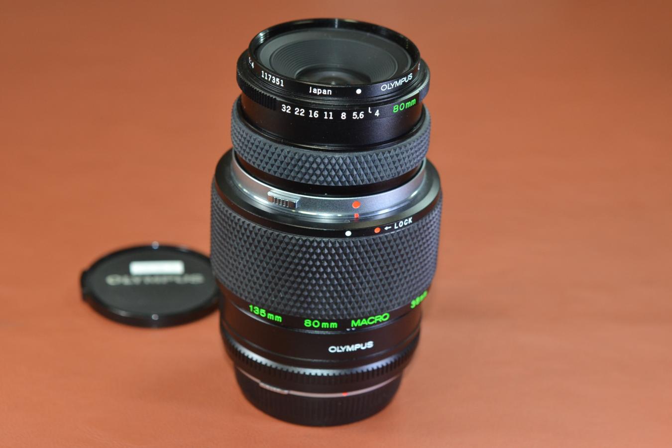 OLYMPUS ZUIKO AUTO-MACRO 80mm F4 【オートエクステンションチューブ65-116付】