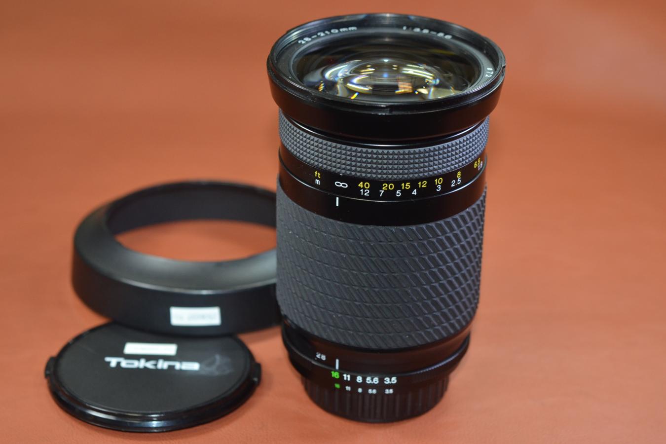 Tokina AF 28-210mm F3.5-5.6 純正フード付【Nikon用】