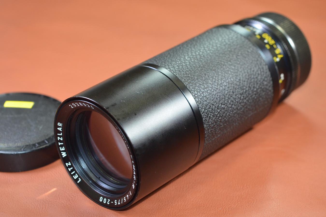 LEICA VARIO-ELMAR-R 75-200mm F4.5 3カム 【キレイな物をお探しの方必見!!自信ありの逸品!!】