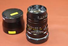 LEICA TELE-ELMARIT M 90mm F2.8 Black 純正メタルフード12575付【265万台1973年製】※キレイな物をお探しの方必見!!自信ありの逸品!!