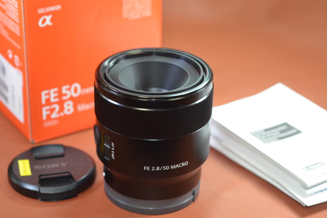 SONY FE50mm F2.8 Macro SEL50M28 メーカー整備済 元箱付一式【キレイな物をお探しの方必見!!自信ありの逸品!!】