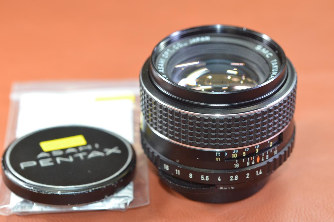 PENTAX SMC TAKUMAR 50mm F1.4 整備済【カメラ女子に絶大な人気のオールドレンズ M42マウントレンズ】