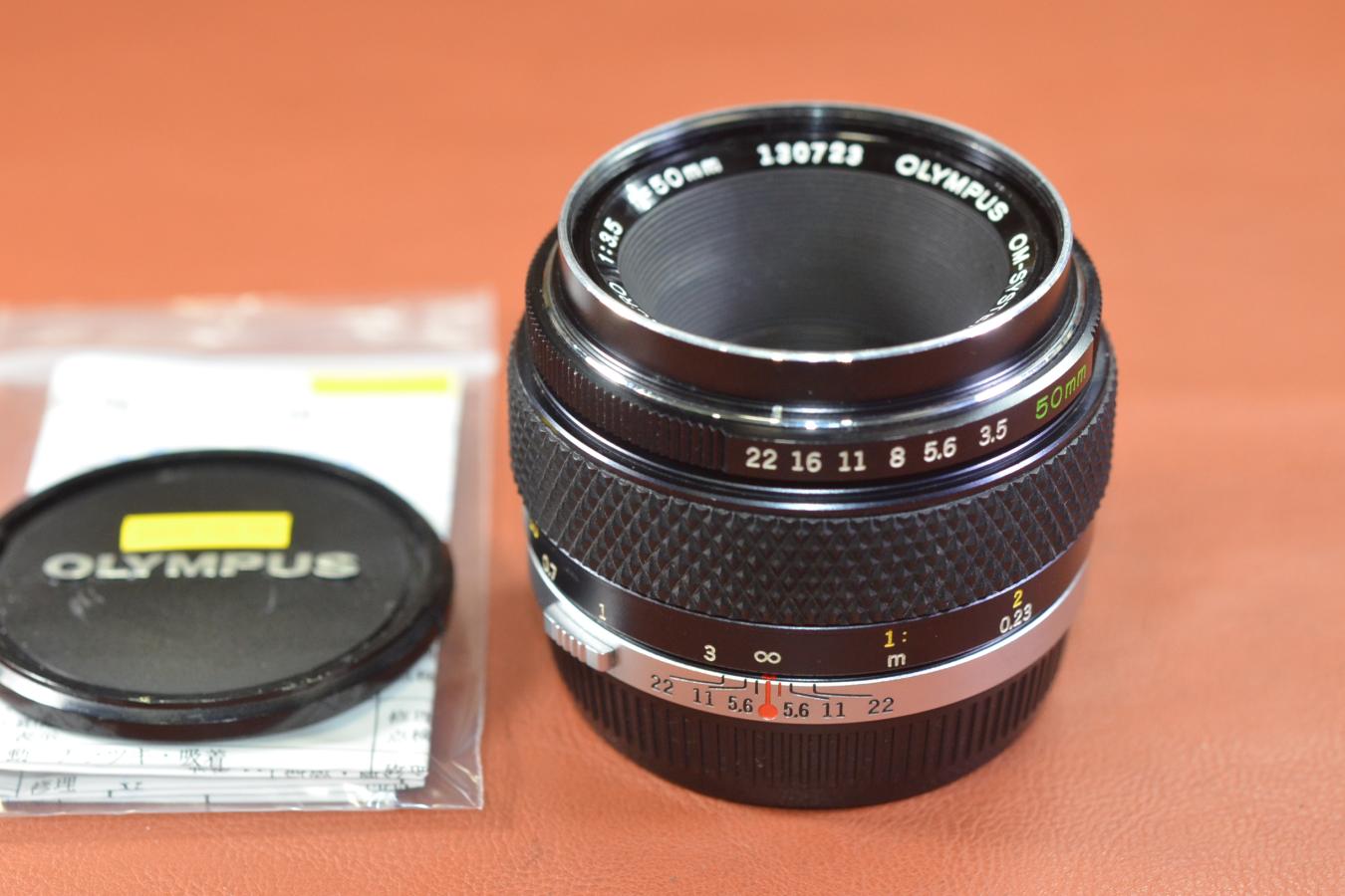 OLYMPUS ZUIKO AUTO-MACRO 50mm F3.5 整備済【カメラ女子に絶大な人気のオールドレンズ】