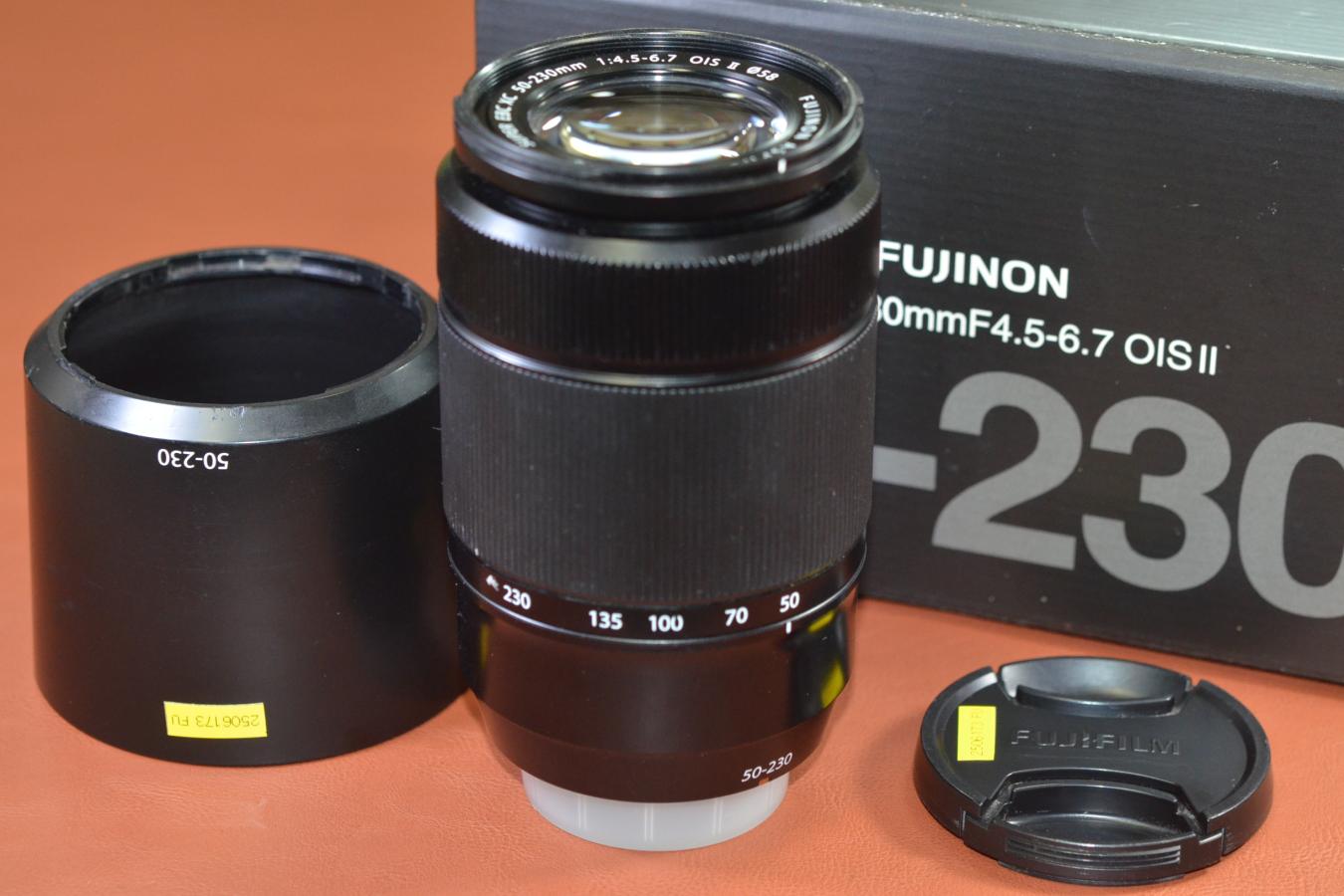 FUJINON XC 50-230mm F4.5-6.7 OIS II 元箱付一式 【FUJIFILM Xマウントレンズ】