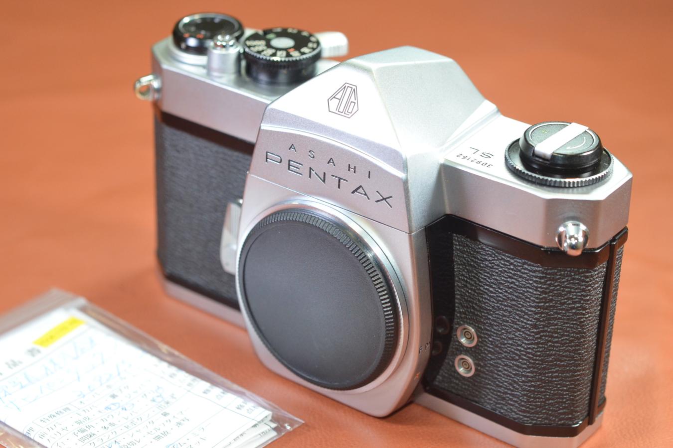 ASAHI PENTAX SL Silver 整備済 【キレイな物をお探しの方必見!!自信ありの逸品!!】
