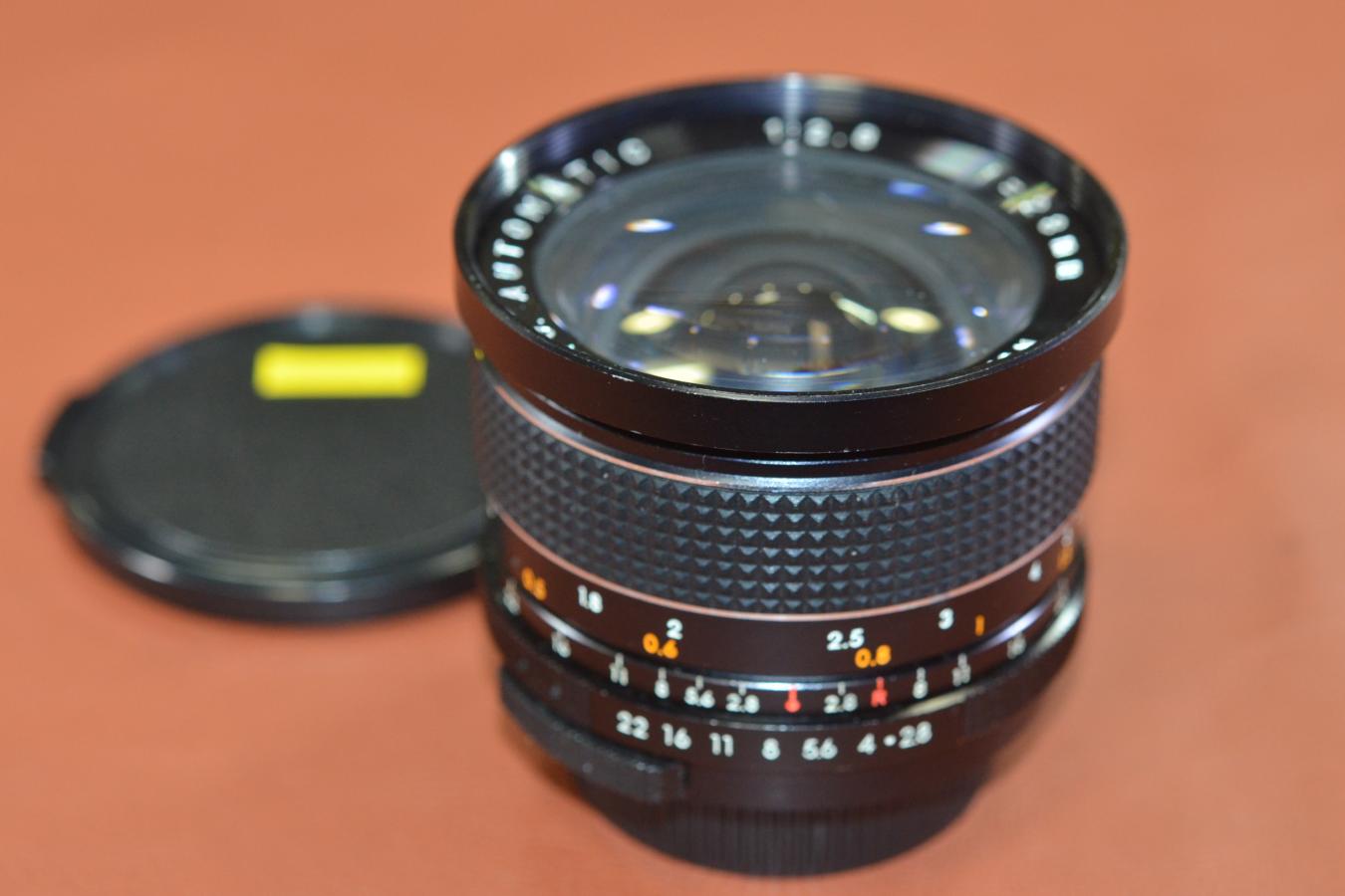 【希 少】D.O AUTOMATIC 28mm F2.8【M42マウントレンズ 】※富岡光学製 アーガスシンター28/2.8輸出仕様