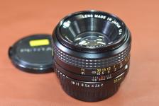 【希 少】RICOH XR RIKENON 50mm F2 前期型【富岡光学製 最短撮影距離45cm 通称:和製ズミクロン】