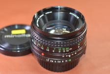 MINOLTA MD ROKKOR 50mm F1.7 【カメラ女子に絶大な人気のオールドレンズ】
