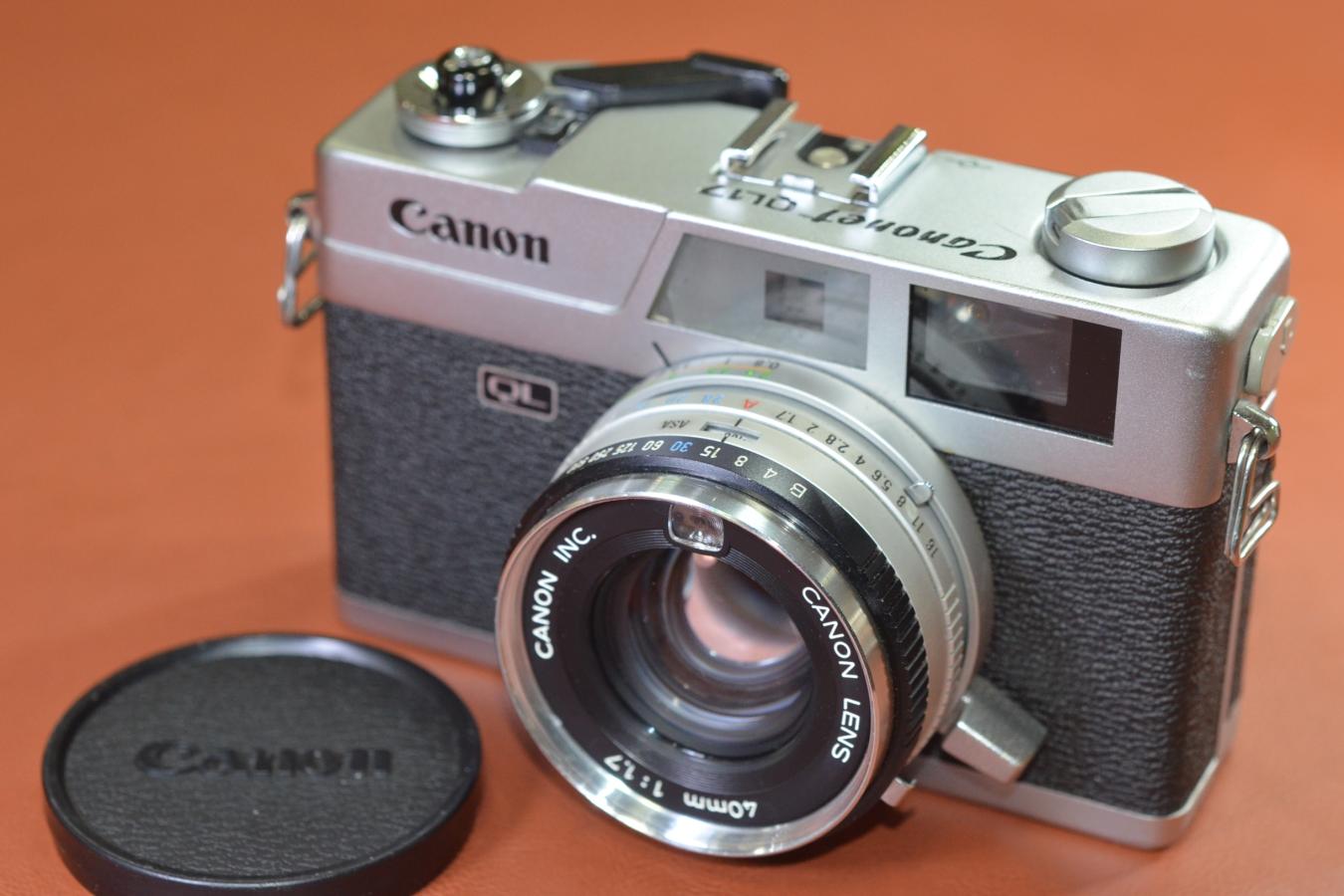 Canon New Canonet QL17 モルト交換済 【CANON LENS 40/1.7 搭載】