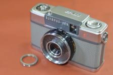 OLYMPUS PEN-EES 後期型 モルト交換済 純正フィルター付【Olumpus D.Zuiko 3cm F2.8 レンズ搭載】