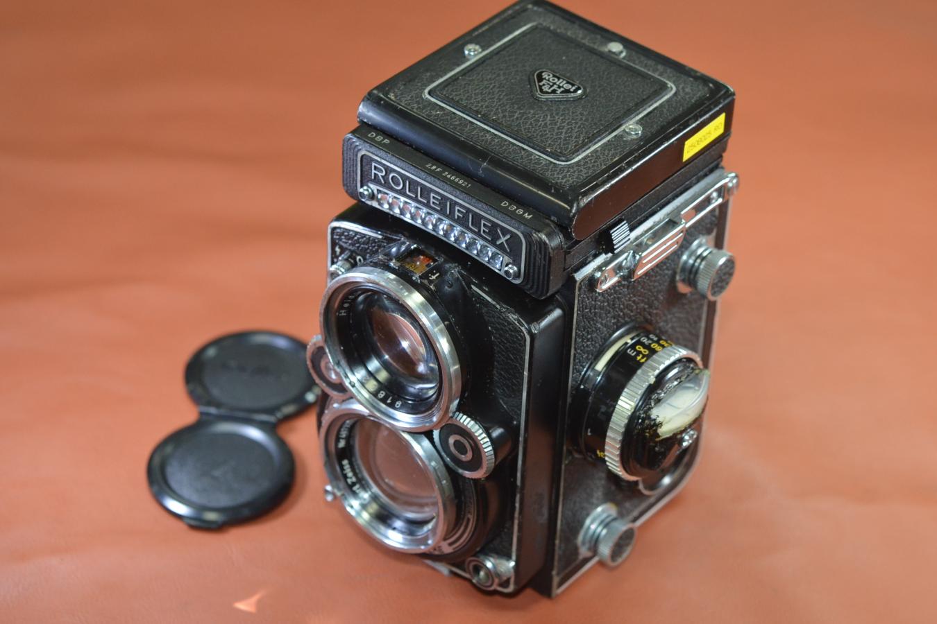 【委 託 品】ROLLEIFLEX 2.8F 【Carl Zeiss Planar 80/2.8レンズ搭載】