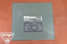 【絶版カタログ】Nikon S3 LIMITED EDITION YEAR2000 カタログ