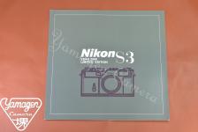 【絶版カタログ】Nikon S3 LIMITED EDITION YEAR2000 カタログ