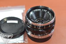 【希 少】W.KOMURA 35mm F2.8 後期型  整備済【LEICA Lマウントレンズ】