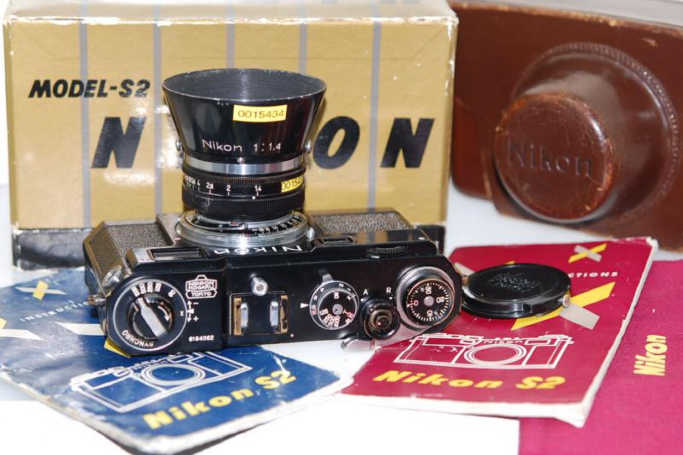 ニコン 【コレクション向け 希 少】 ニコン S2 ブラック NIKKOR-S・C